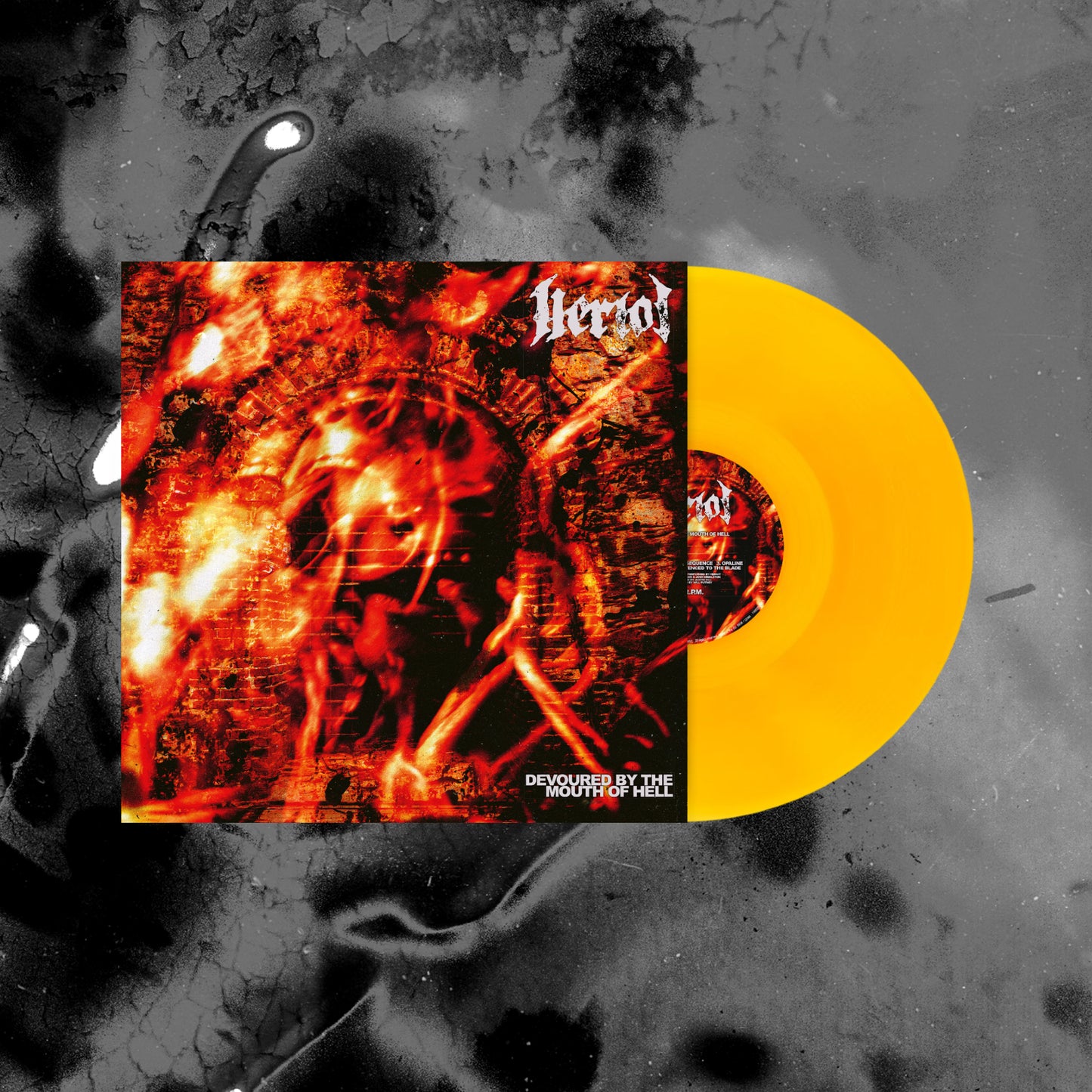 Devoured by the Mouth of Hell - Transparent Orange LP