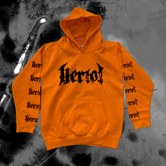 Orange Logo Hoodie